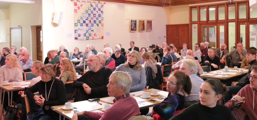 Attendees at Our Scottish Future's Finding Common Cause event in Edinburgh on 6 November 2021